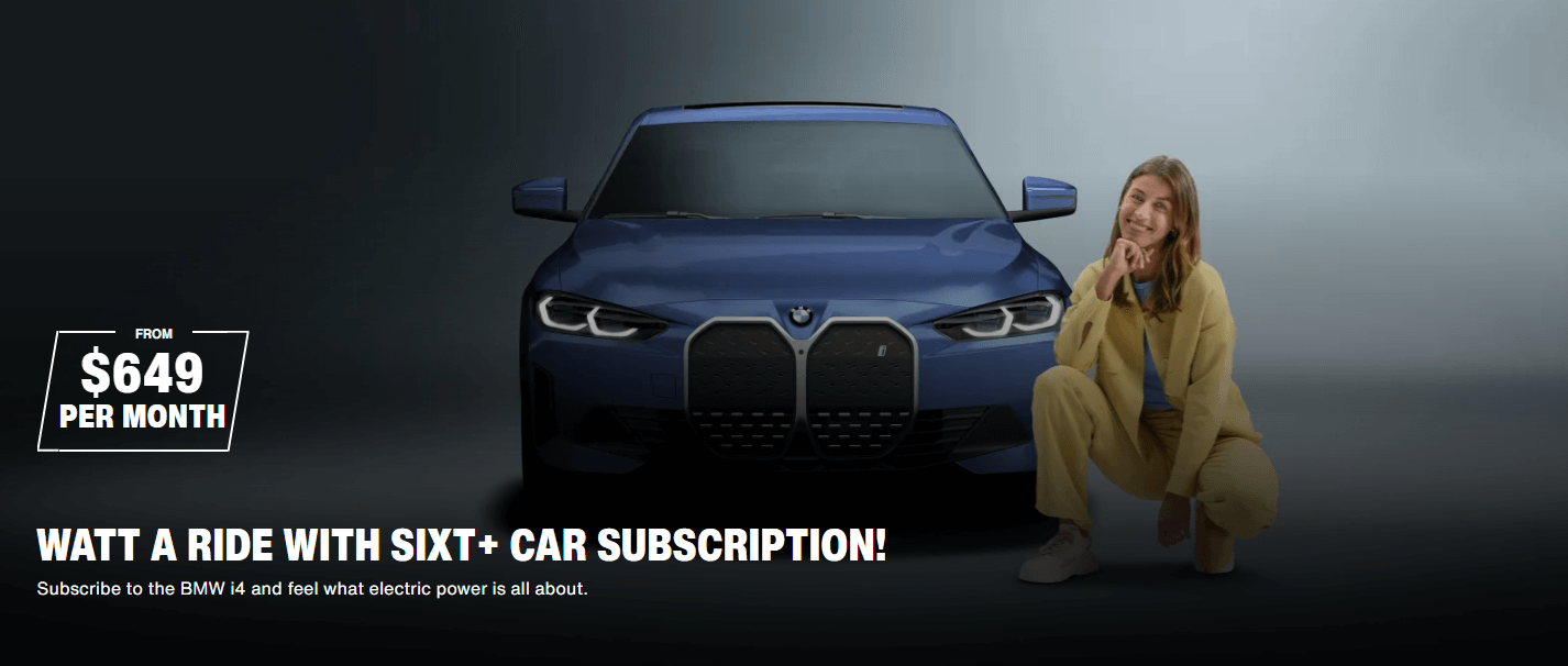 SIXT Car Subscription